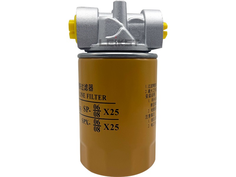 SP-06-08 SP-06X08X25 leikst oil filter assy